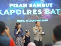 Pisah Sambut Kapolres Batu, Estafet Kepemimpinan untuk Menjaga Stabilitas Kota Wisata