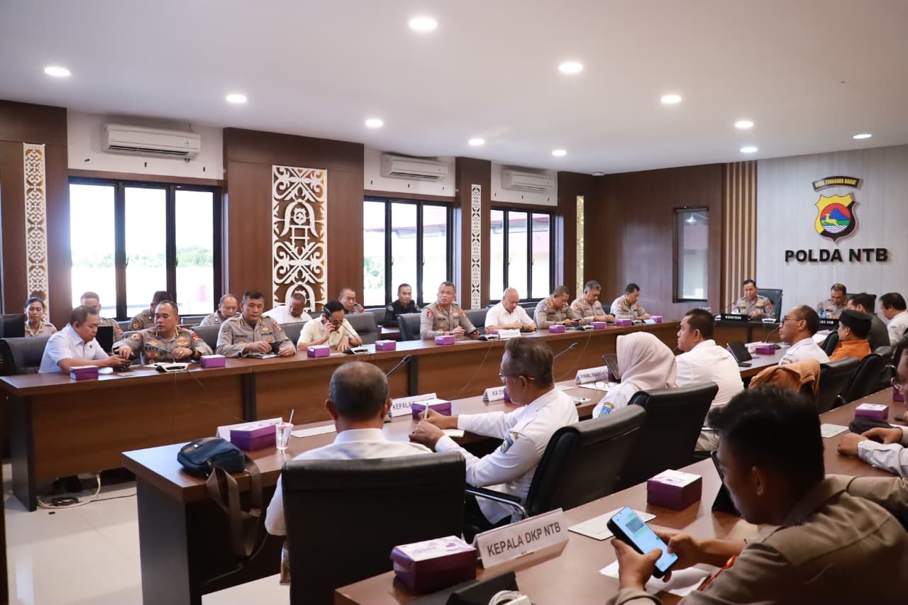 Perkuat Swasembada Pangan, Wakapolda NTB Pimpin Rakor Evaluasi Sentra Pertanian Jagung