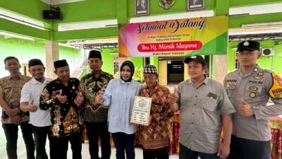 Pemkab Sidoarjo Serahkan Bantuan RTLH di Sidorejo Krian, 800 Rumah Warga Sidoarjo Akan Direhabilitasi