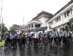 Gowes Peduli Sumatra di Kota Malang, Bersepeda Sehat Sambil Salurkan Kepedulian Kemanusiaan