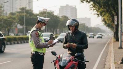 Tak bawa SIM terancam denda 1jt