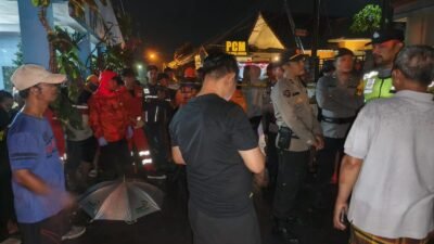 PENSIUNAN ASN MAGELANG TEWAS TERPEROSOK DI GORONG-GORONG KRAMAT UTARA SAAT HUJAN DERAS