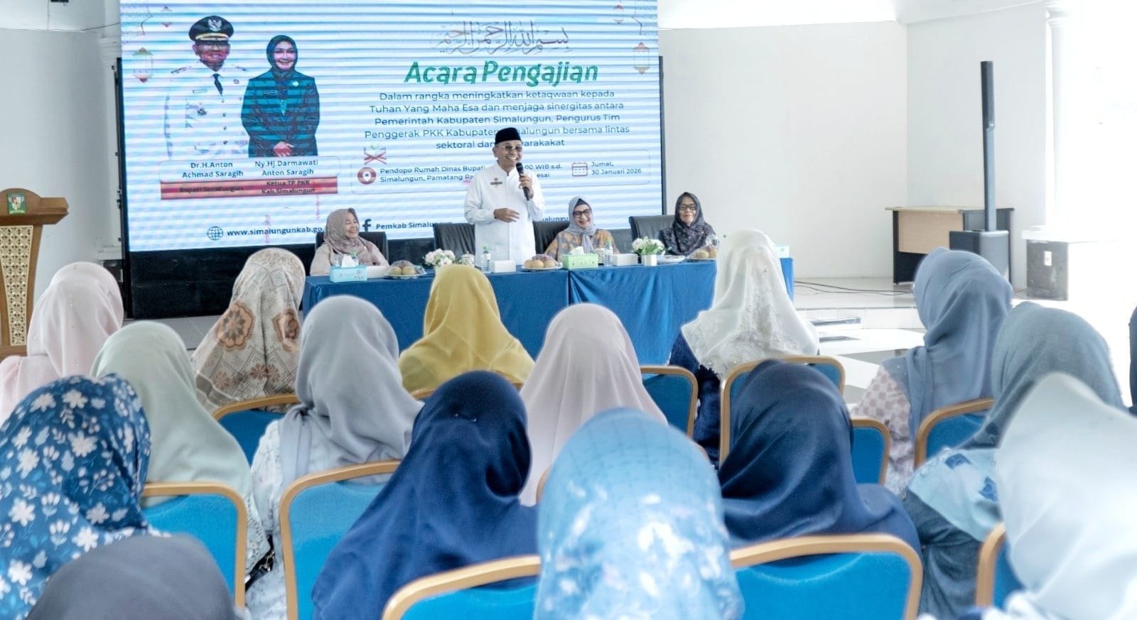 TP PKK Simalungun Gelar Pengajian Perdana Januari 2026, Perkuat Iman dan Sinergi Daerah