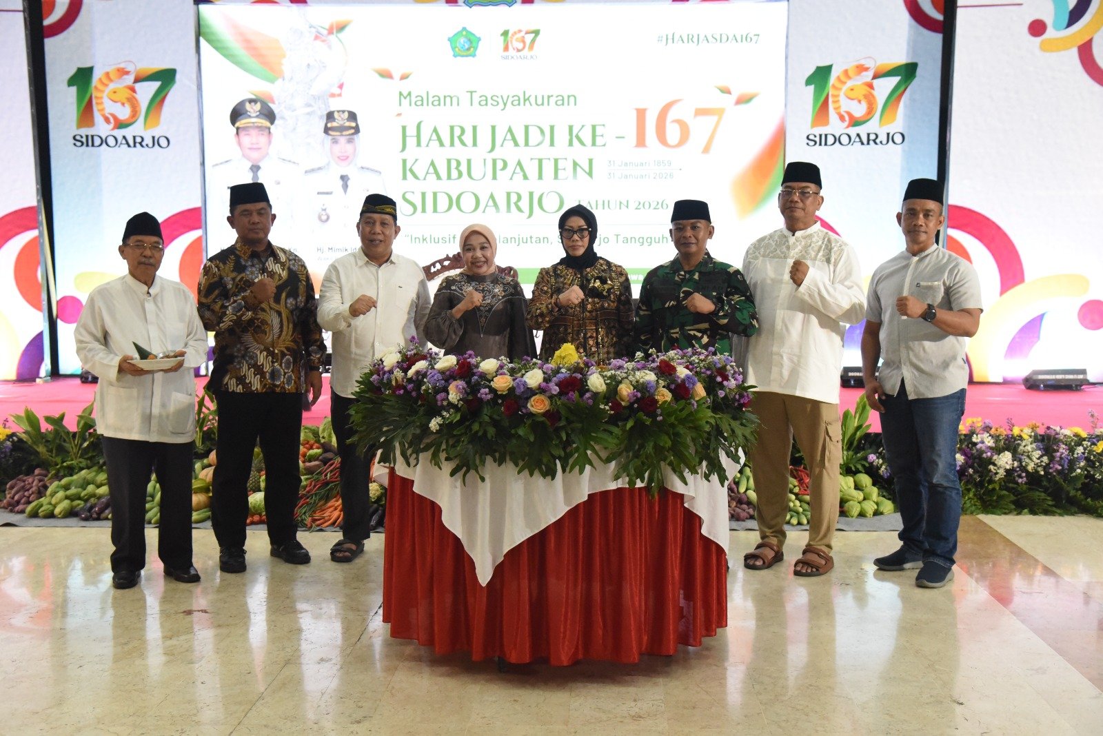 Hari Jadi Sidoarjo, Persatuan Jadi Kunci Pembangunan
