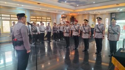 Polresta Malang Kota Gelar Serah Terima dan Pelantikan Tiga Pejabat Utama