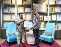 Kapolresta Terima Audiensi KPU