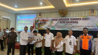 Wali Kota Malang Hadiri RAT KPRI Gajayana, Tekankan Evaluasi dan Penghargaan Sejarah