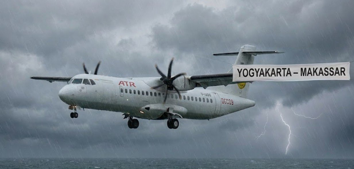 Data 10 Orang di Pesawat ATR Yogya-Makassar yang Hilang Kontak, Ini Penjelasan GM Bandara Adisutjipto