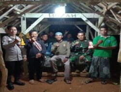 Siskamling Bersama Babinsa, Warga Desa Panca Tunggal Benawa Merasa Lebih Aman