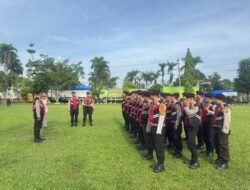 Cek Kehadiran dan Kelengkapan Personel, Kasat Samapta Tekankan Disiplin, Pelayanan Masyarakat, dan Pengamalan Tribrata serta Catur Prasetya