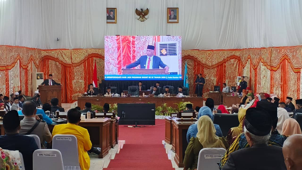 Rapat Paripurna Istimewa DPRD Peringati Hari Jadi Pasaman Barat Ke-22