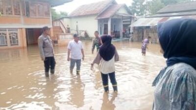 Debit Sungai Komering Naik ke Siaga 1, Pemkel Kedaton Perketat Patroli dan Kesiapsiagaan Warga