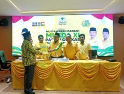 Mathari Kembali Nahkodai Golkar Bangkalan Secara Aklamasi