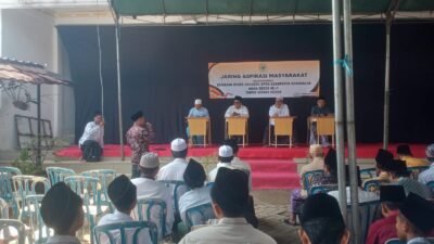 Serap Aspirasi di Ponpes Darul Kholil, Ra Rifki Komitmen Kawal Perbaikan Drainase dan Infrastruktur Pendidikan