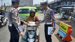 Satlantas Polres Malang Turun ke Jalan, Intensifkan Edukasi Keselamatan Berkendara di Ops Semeru 2026