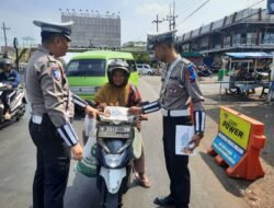 Satlantas Polres Malang Turun ke Jalan, Intensifkan Edukasi Keselamatan Berkendara di Ops Semeru 2026