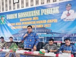 Pemkab Simalungun Gelar Forum Konsultasi Publik Ranwal RKPD 2027, Fokus Penguatan Ekonomi Daerah Berdaya Saing