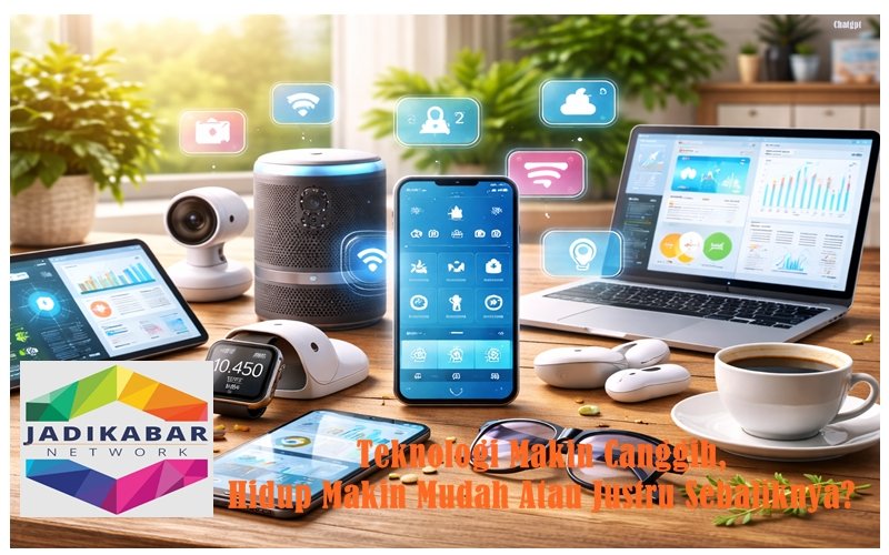 Teknologi Makin Canggih: Hidup Kian Mudah atau Justru Kian Melelahkan?