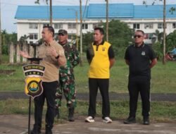 Wabup Muslimin Tanja Pimpin Gotong Royong Indonesia Asri di Pasar Parit Culum 1