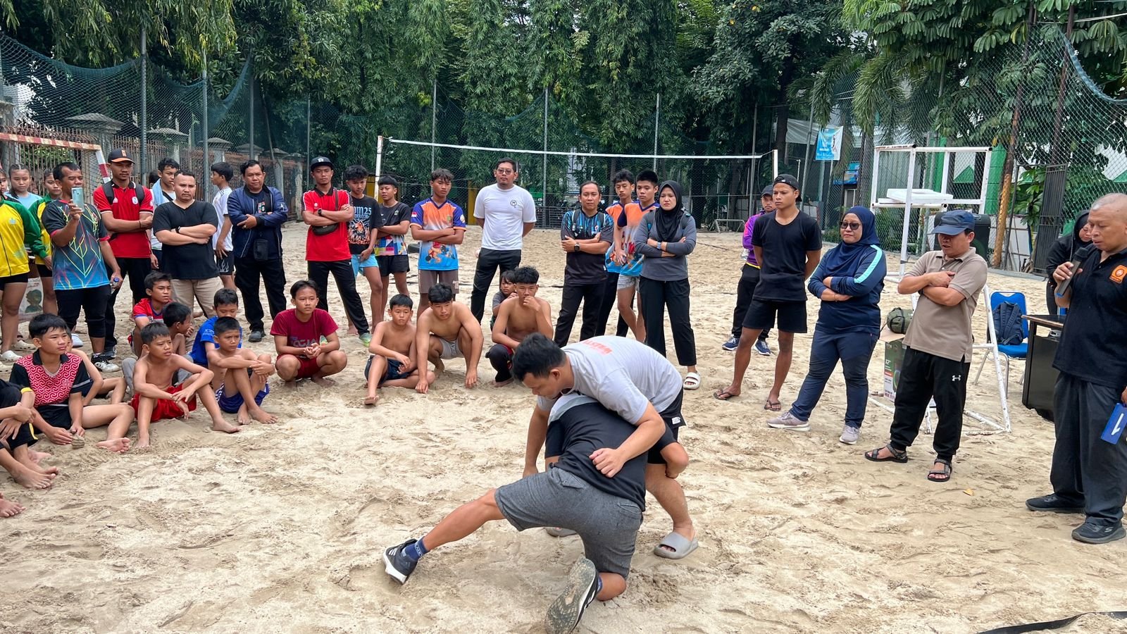 Invitasi Gulat Anak-Anak di Gelar di UNJ Cetak Pegulat Masa Depan Songsong Olympic Youth 2030 & Olympic 2036
