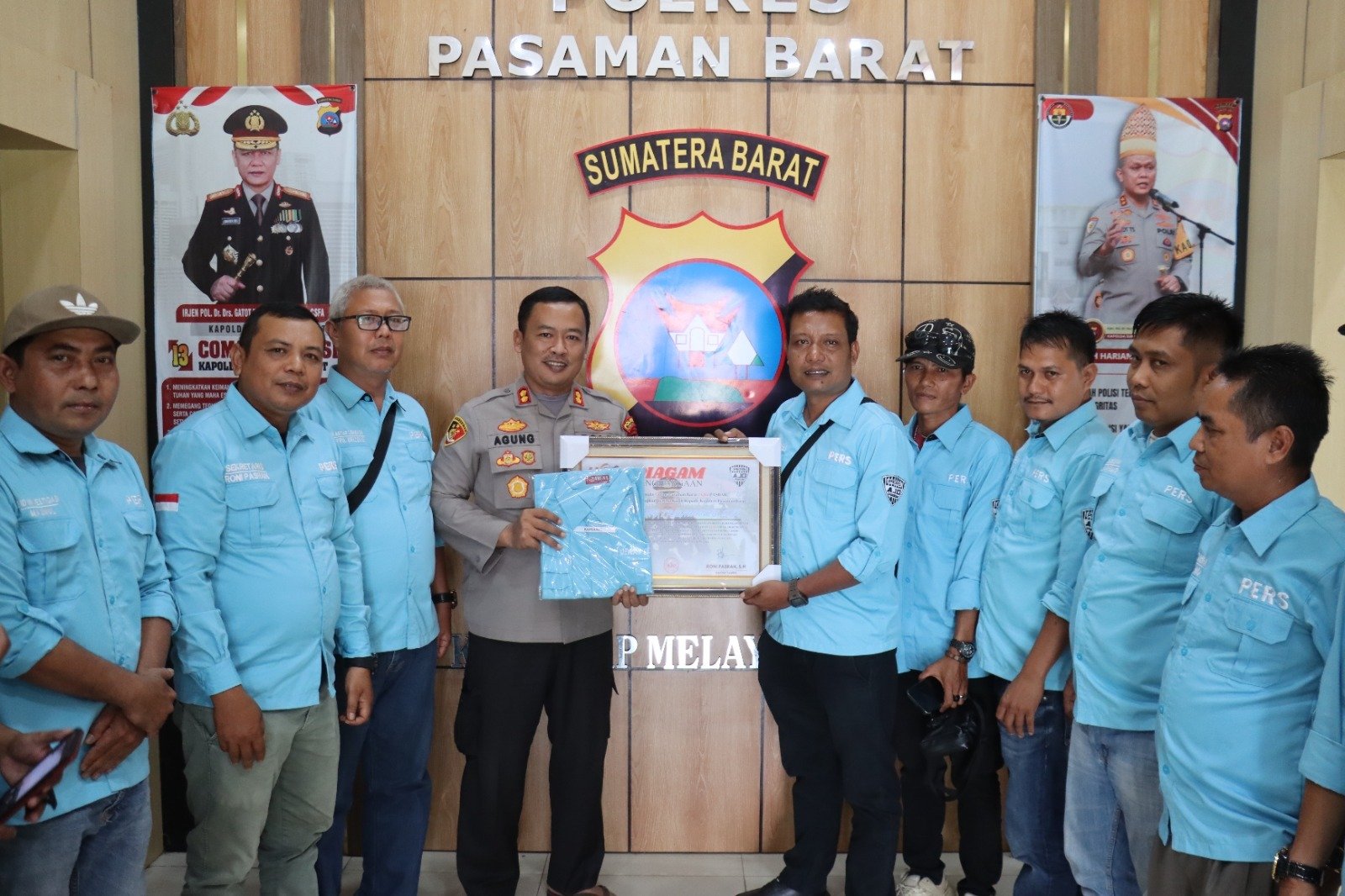 Kapolres Pasaman Barat Ucapkan Selamat Hari Pers Nasional 2026