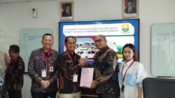 Perjuangkan Pemerataan Sinyal, Kadis Kominfo Tanjabtim Sambangi Telkom Landmark Jakarta