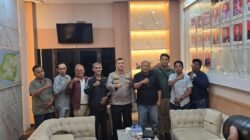 AJB Silaturahmi Ke Kapolres Bangkalan Guna Perkuat Komunikasi