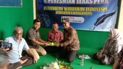 HPN 2026 PWI Bangkalan Resmikan ‘Teras Pena’ dan Tegaskan Kebebasan Pers Pasca-Putusan MK