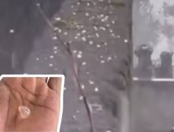 Hujan Es Guyur Lereng Merapi, Warga Babadan 2 Magelang dihebohkan