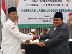 Dukung Asta Cita Presiden Prabowo, Koperasi Jatim Unggul Bersama Resmi Dikukuhkan untuk Perkuat Ketahanan Pangan