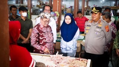 Kapolresta Cirebon Bersama Forkopimda Kembali Sidak Pasar