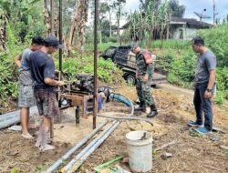 TMMD ke-127 Bangun Sumur Bor di Dusun II Silou Raya, TNI dan Warga Perkuat Akses Air Bersih