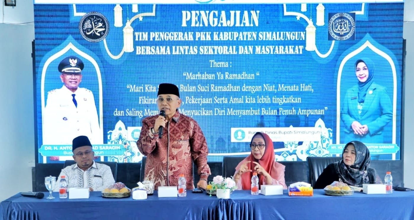 Marhaban Ya Ramadhan: TP PKK Simalungun Luncurkan Pengajian “Sahabat Qur’ani” di Rumah Dinas Bupati