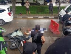 Diduga Kurang Konsentrasi Saat Mengendarai Kendaraan, Kurir Paket Di Palembang Tewas Akibat Lakalantas 