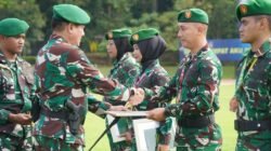 Gubernur Akmil Magelang Berikan Penghargaan Prajurit Berprestasi , dan Bacakan Amanat Kasad