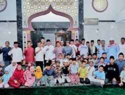 Tarawih Bersama Warga Limag, Bupati Simalungun Pererat Silaturahmi di Masjid Taqwa