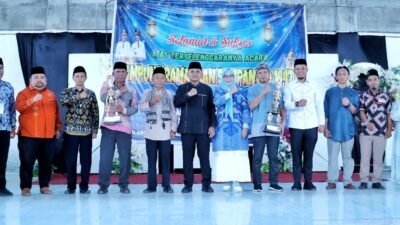 Kampung Ramadhan Sampantao Square 1447 H Resmi Dibuka, Bupati Simalungun Dorong UMKM dan Kreativitas Pemuda.