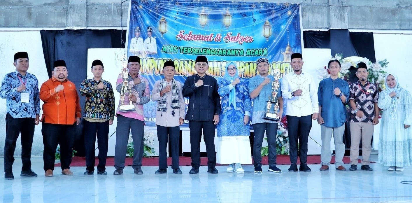 Kampung Ramadhan Sampantao Square 1447 H Resmi Dibuka, Bupati Simalungun Dorong UMKM dan Kreativitas Pemuda.