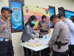 Komitmen Tegas Berantas Narkoba, Polresta Cirebon Laksanakan Tes Urine 200 Personel