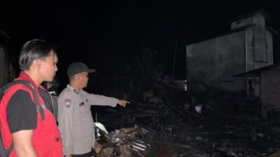 Ditinggal Tarawih, Dua Rumah di Lambur Luar Hangus Terbakar, Kerugian Capai Rp250 Juta