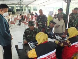 Kodim 0614/Kota Cirebon Gelar Penyuluhan dan Pemeriksaan Kesehatan Personel untuk Cegah Penyakit Kronis