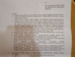 Tiga Remaja Putri di Magelang Diamankan Polisi Terkait Dugaan Penganiayaan Pelajar di Bawah Umur