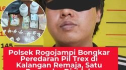 Polsek Rogojampi Bongkar Peredaran Pil Trex di Kalangan Remaja, Satu Pengedar Diciduk