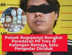 Polsek Rogojampi Bongkar Peredaran Pil Trex di Kalangan Remaja, Satu Pengedar Diciduk