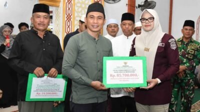 Bupati Tanjabtim Laksanakan Safari Ramadan 1447 H di Kecamatan Mendahara