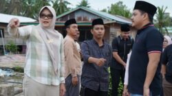 Monev Pembangunan, Bupati dan Wabup Tanjabtim Tinjau Infrastruktur di Pemusiran dan Teluk Kijing