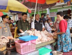 Kapolres Magelang Kota Bersama Tim Pantau Harga Pangan, Pastikan Stabilitas Pasokan Dan Kendalikan Inflasi