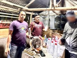 Polresta Cirebon Sita 65 Botol Miras Hasil Razia Pekat