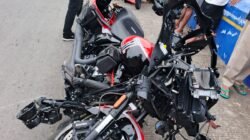 Kecelakaan Maut,Harley vs Jupiter, Bos Rokok HS Magelang kritis, Istri Meninggal Dunia