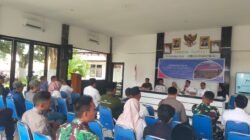 Babinsa Pegambiran Hadiri Konsultasi Publik Pembangunan Pusat Perkulakan Indogrosir